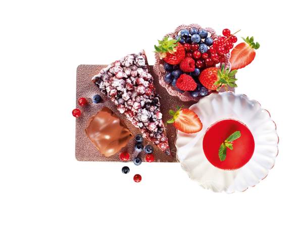 Mr Bindi Torta Frutti di Bosca, okrągły, bez nacięć, owoce leśne na kruchym cieście z 1300 GR/ST