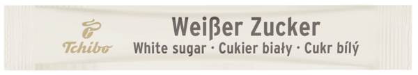 Tchibo Zuckersticks, weiß,  Stick à 4g, 1000 PO/KT