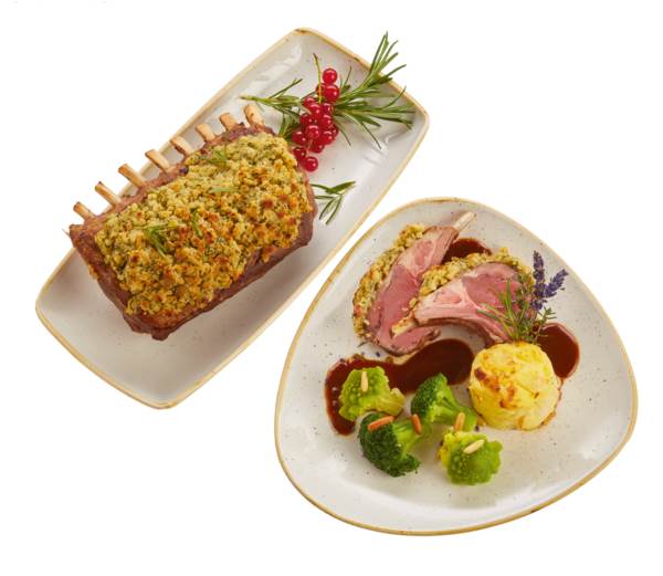 TK Block Menü Kartoffelgratin-Patty, mit Käse überbacken, 50 x 80 g, 80 G/PO fertig gegart,