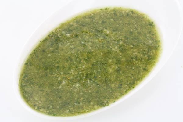 Block Menü Pesto Genovese, aus kalt gepresstem  Olivenöl- Basilikum- Grana Padano- 0,25 KG/BT Pinienkerne- frischem Knoblauch,