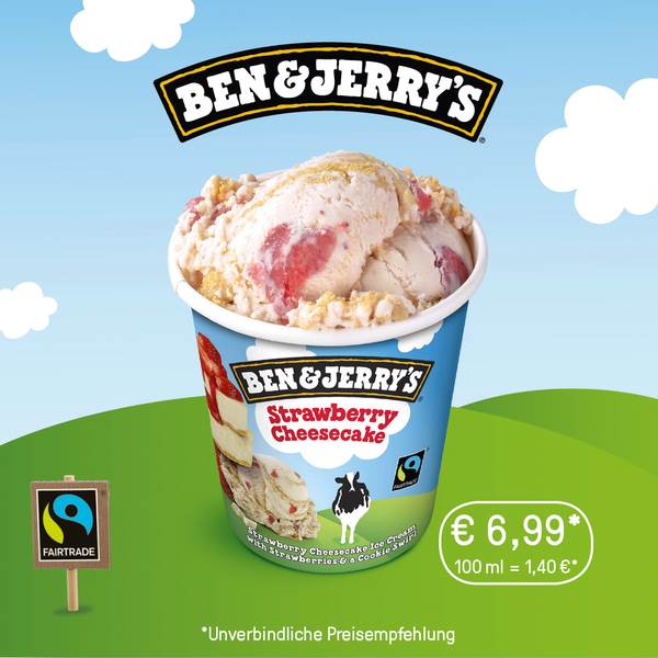 TK Ben&Jerry`s Preisaufkleber Pints für 90049, (90010) 1 ST