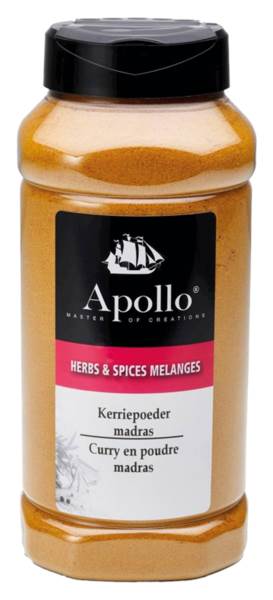 Apollo kerriepoeder madras 450 GR/ST