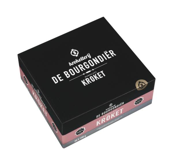 DV de Bourgondier rundvleeskroket 100gr 20 ST/DS