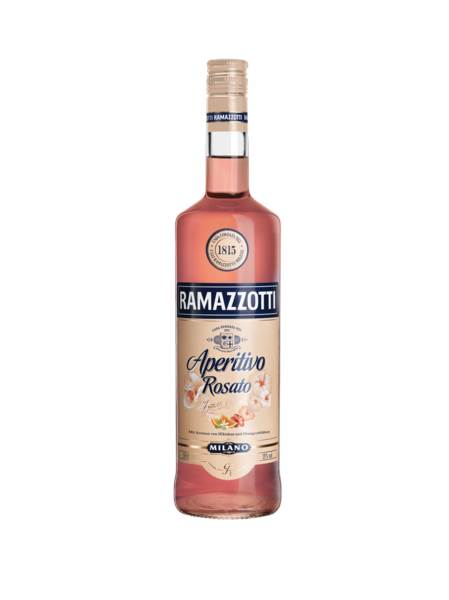 Amaro Ramazzotti Rosato, Aperitif mit Hibiskus und Orangenblüte, 15%, 1 L/FL