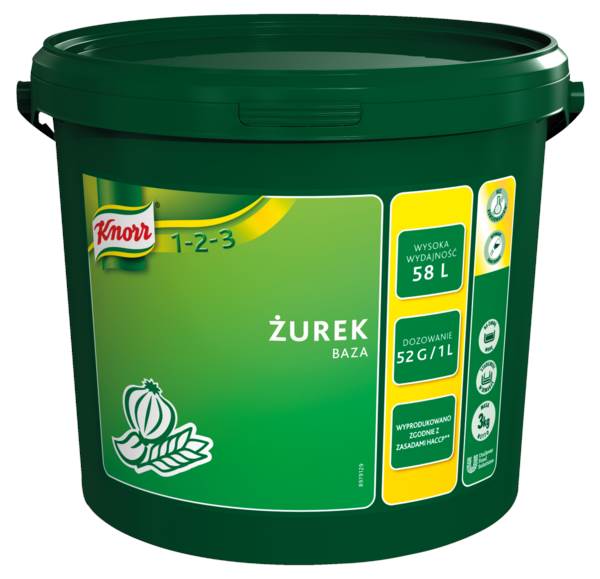PL Knorr 1-2-3 Żurek baza 3 KG/WD