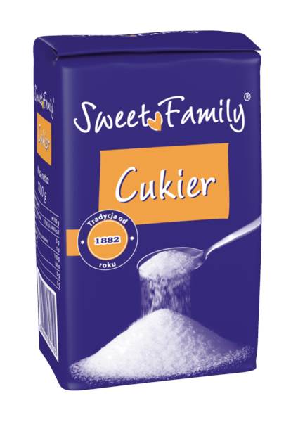 Sweet Family Cukier biały, 1 KG/TB