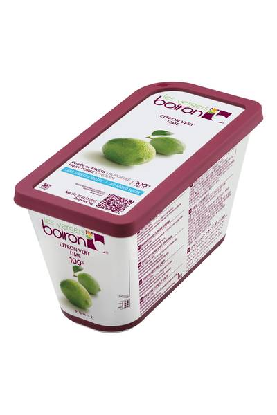 DV Boiron fruitpuree limoen 100%, zonder toegevoegd suiker 1 KG/BA
