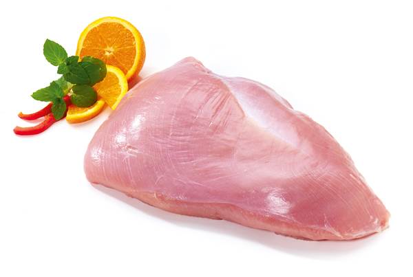 TK Putenbrustfilet, Teilstück, vom Hahn, ungewürzt, 2,0 kg und schwerer, 1 KG HKL. A
