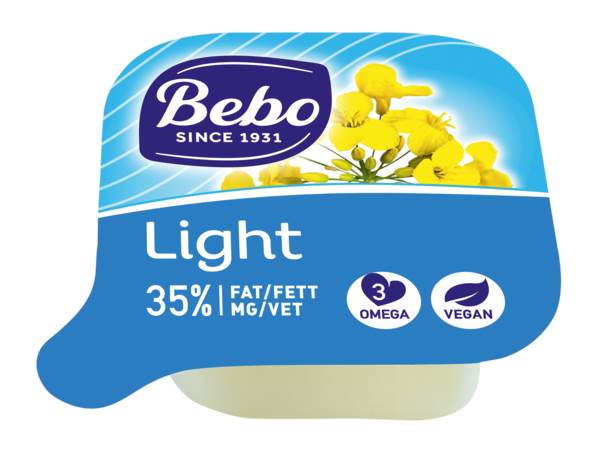 Bebo light halvarine 10gr, portieverpakt 400 ST/DS