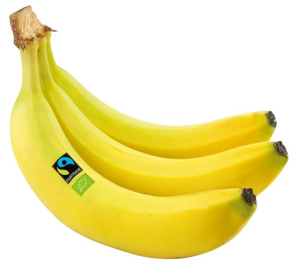 O+G Bio Bananen, halbreif, "Fairtrade" 1 KG