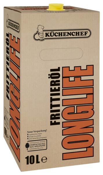Küchenchef Frittieröl Longlife, BiB, 10 L/BX