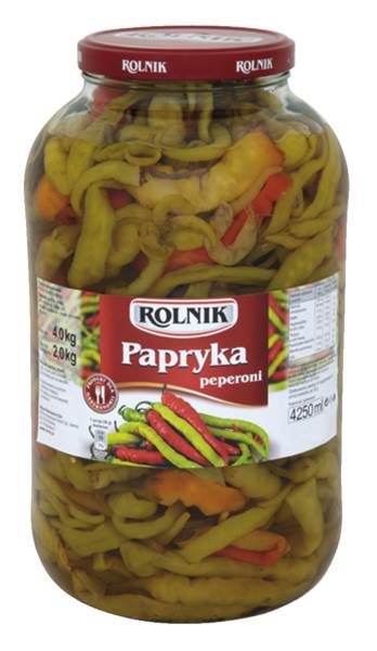 Rolnik Papryka peperoni, 4250 ML/SŁ