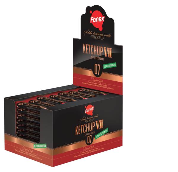 Fanex Ketchup VII premium, saszetka, 15 g, 120 ST/PA