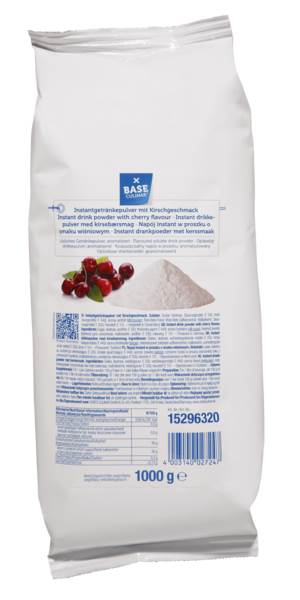 Base Culinar Getränkepulver Kirsch, für ca. 11 Liter, 1 KG/BT