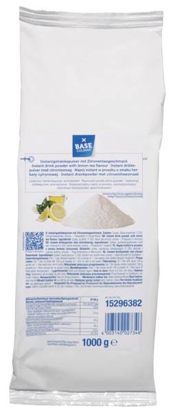 Base Culinar Getränkepulver Zitronentee, für ca. 11 Liter, 1 KG/BT