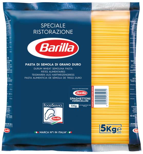 Barilla Spaghettoni Nr.7, 5 KG/BT