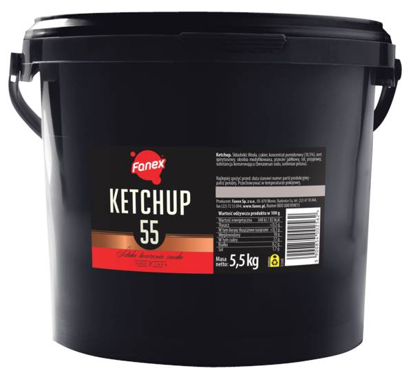 Fanex Ketchup cateringowy, 5,5 KG/WD