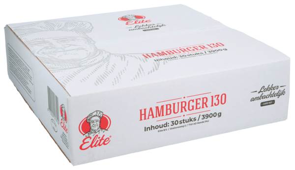DV Elite hamburger 130gr 30 ST/DS