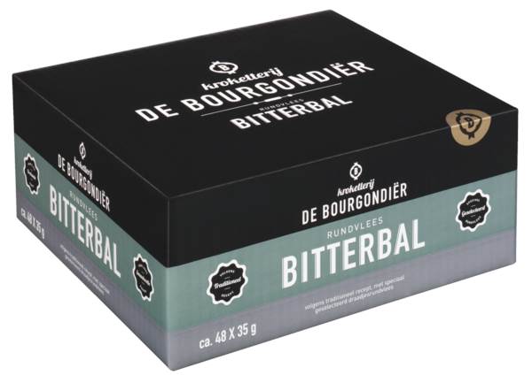 DV de Bourgondier rundvlees bitterballen 35gr 48 ST/DS