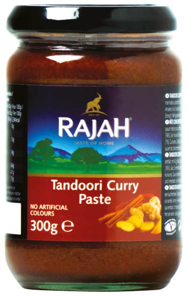 Rajah Curry Paste Tandoori, 300 G/GL