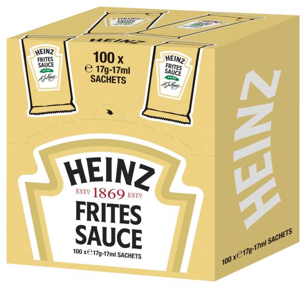 Heinz Pommes Frites Sauce, Portion, 17ml, 100 ST/KT