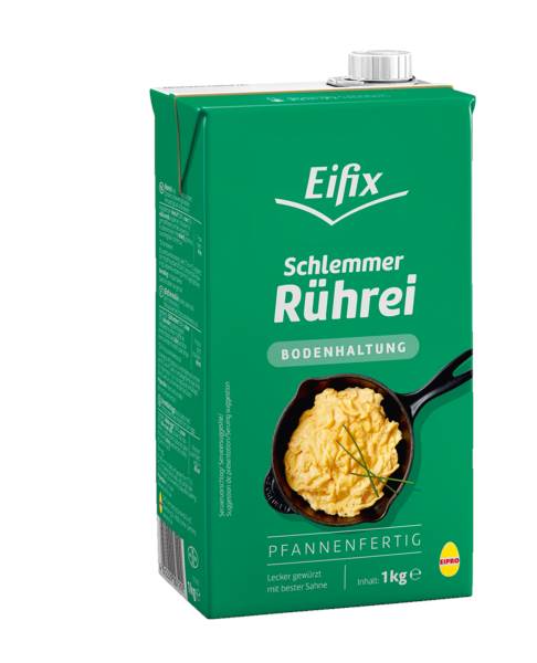 Eifix frisches Schlemmer-Rührei, Bodenhaltung, 1 KG/PK