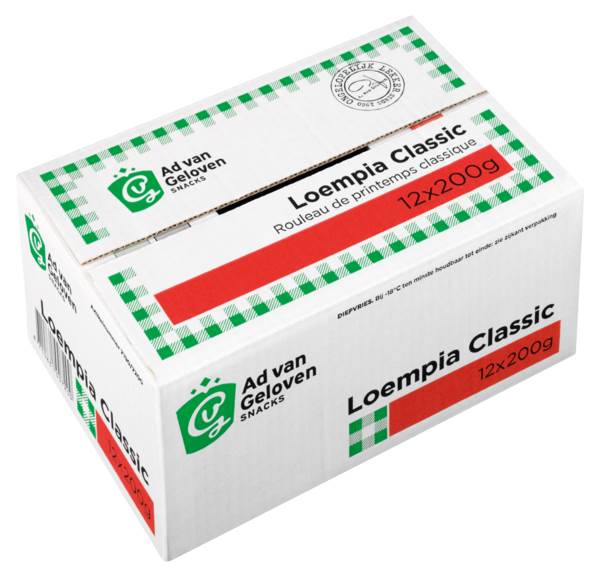 DV Ad van Geloven loempia classic folie 200gr, ovengeschikt 12 ST/DS