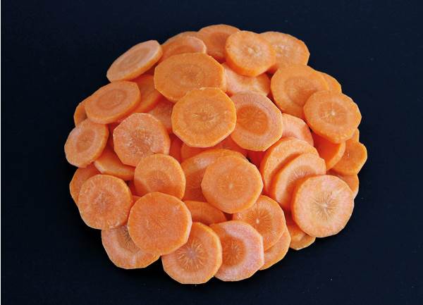 O+G Bio-Möhren, Scheiben, glatt, 5mm, Mischung aus EG-Gemüse, 1 KG