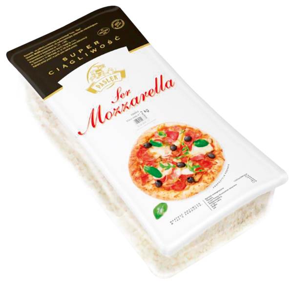 Pasłęk Ser Mozzarella kostka, 2 KG/TB