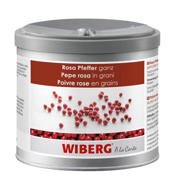 Wiberg roze peper, heel gedroogd (214136) 160 GR/BL