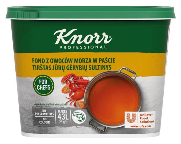 PL Knorr Fond z owocow morza w paście 1 KG/PU