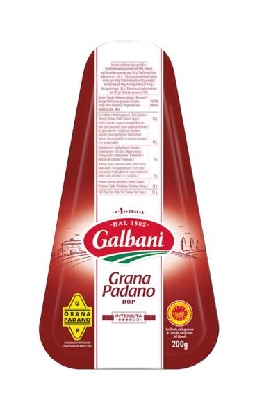 Galbani Grana Padano, ser twardy, półtłysty, DOP, 0,2 KG/ST