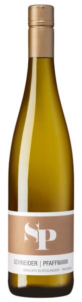 DE Pfalz  Grauburgunder g.U., 0,75 L/FL Weingut Schneider Pfaffmann, trocken, weiß