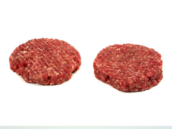 Meisterfrisch Hamburger Rinderhacksteaks, 0,12 KG/ST