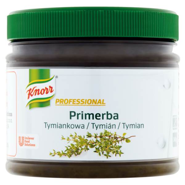 PL Knorr Primerba tymiankowa 340g. Pasta ziołowa do przyprawiania potraw. 1 SŁ