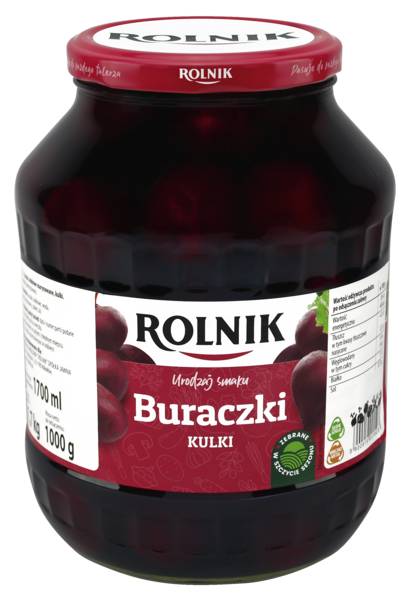Rolnik Buraczki kulki, 1700 ML/SŁ