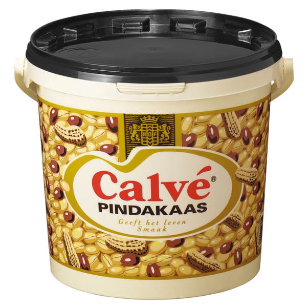 Calve pindakaas 10 KG/EM