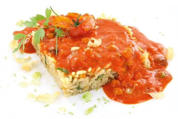 TK Block Menü Kürbiscurry "Thai", Würfel von Kürbis und zarte Kichererbsen in cremiger 250 G/PO Kokosmilch und roter Würzmischung,