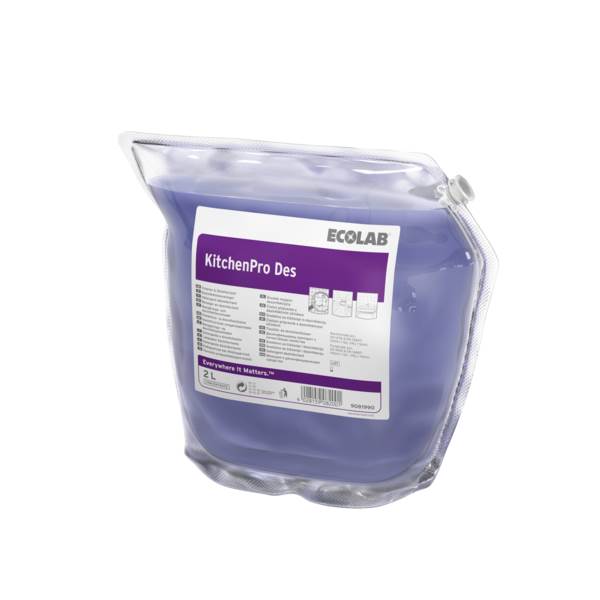 Ecolab Ecolab KitchenPro Des, 2l (9081990) 2 L/BG