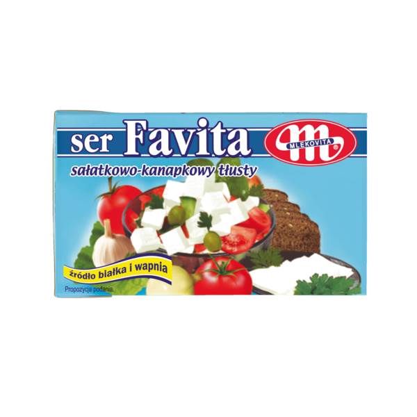 Mlekovita Ser Favita 18% 270g, opakowanie niebieskie 1 ST