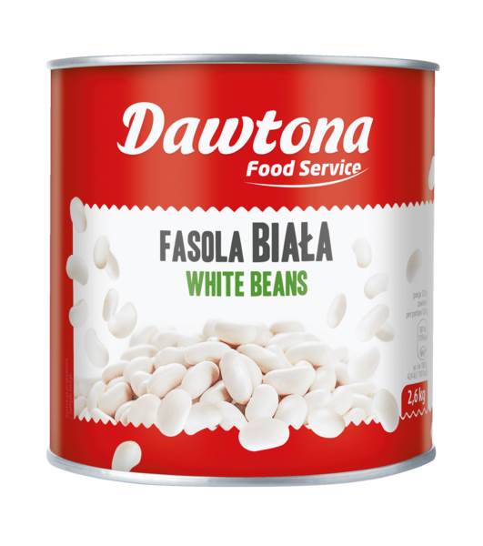 Dawtona Fasola biała, konserwowa, 2600 GR/PA