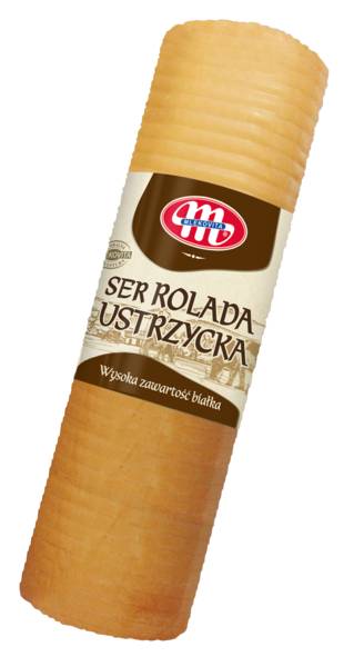 Mlekovita Ser Rolada Ustrzycka 1,2kg. Wędzona. 1 KG/ST