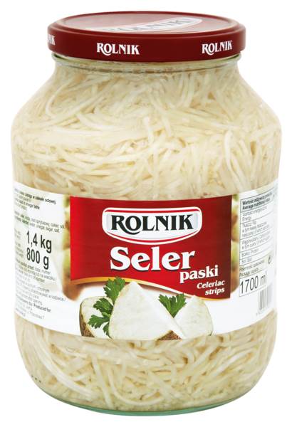 Rolnik Seler paski, 1700 ML/PA masa netto po odcieku: 800g