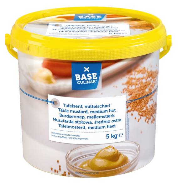 Base Culinar mosterd, middelscherp 5 KG/EM