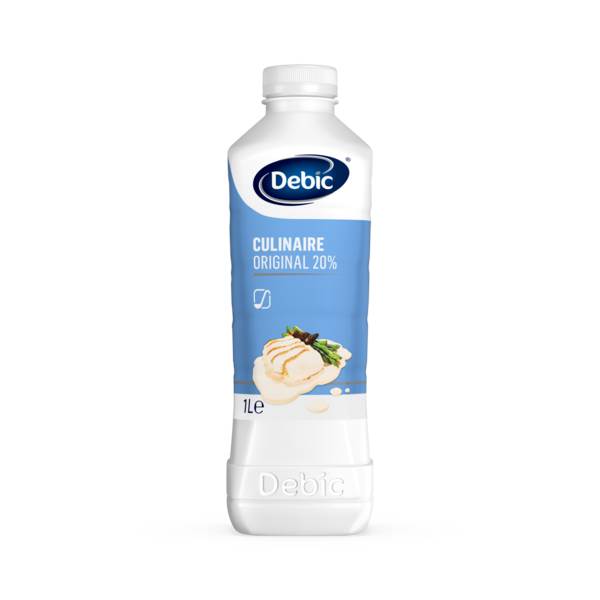 Debic Culinaire Orginal, 20% tłuszczu, UHT, 1 L/BU
