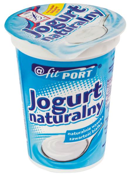 Łobżenica Jogurt naturalny, 3% tłuszczu, 150 GR/KU