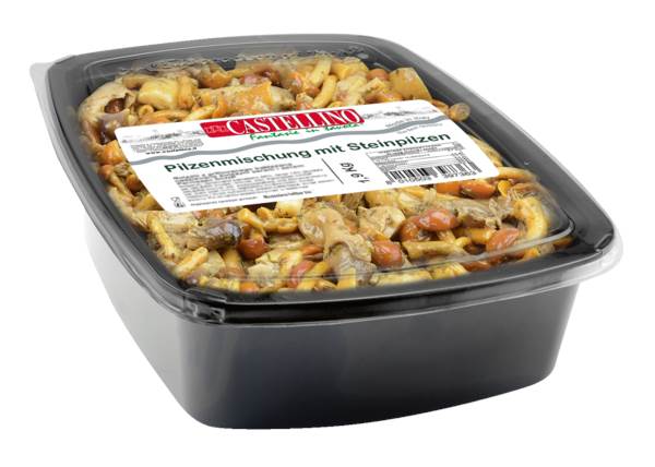 Castellino Mieszanka grzybów z borowikami w oleju, 1,9 KG/MI