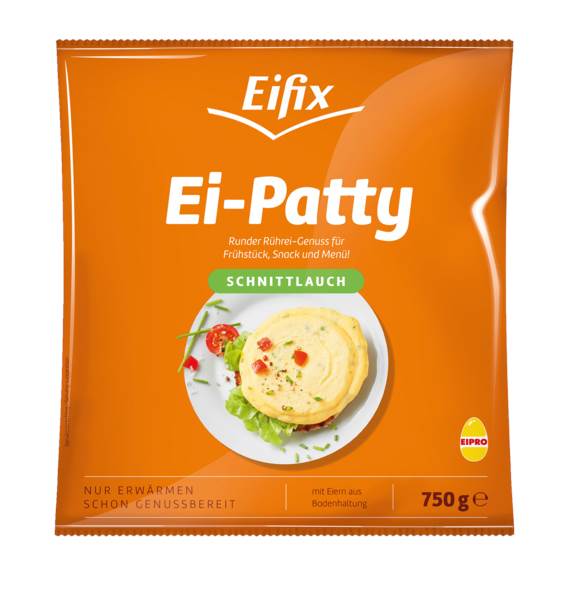 Eifix TK Ei-Patty Schnittlauch, 75g, Eier aus Bodenhaltung, 10 ST/BT