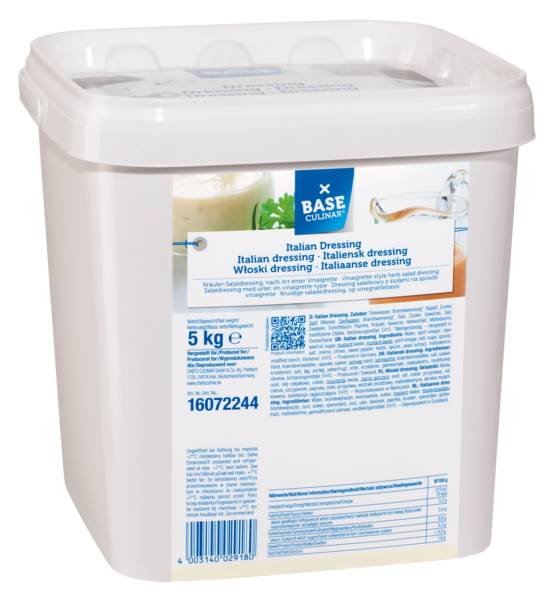 Base Culinar Italian Dressing 5 KG/EI