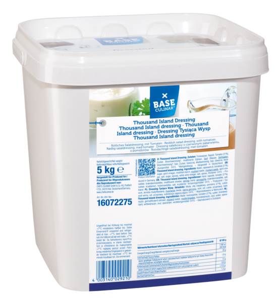 Base Culinar Thousand Island Dressing 5 KG/EI